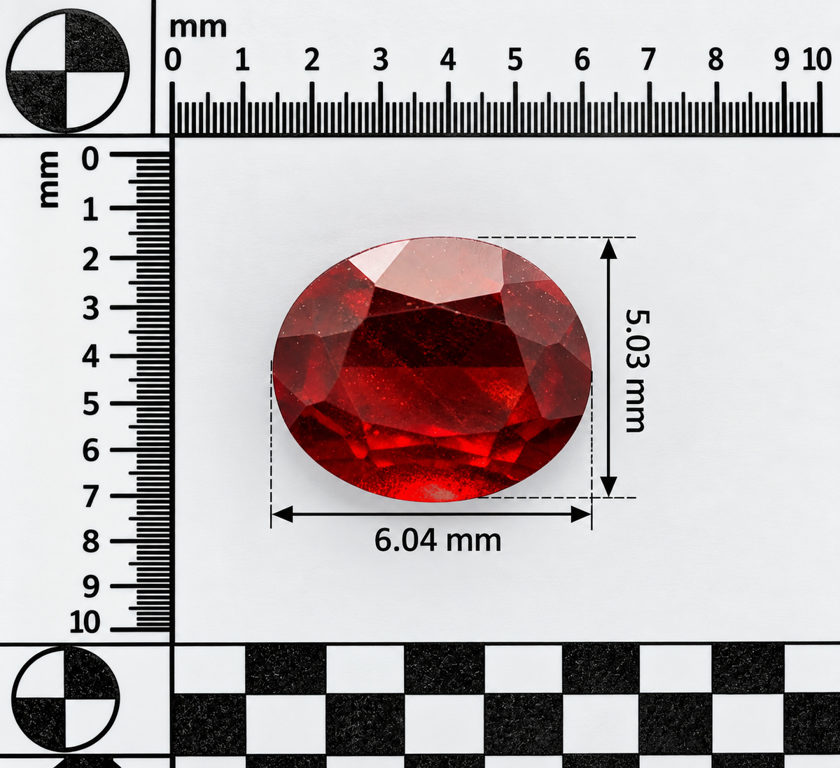 RED SPINEL ❤️ CT 0.80