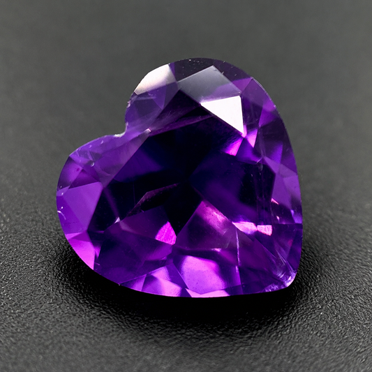 Ametista Naturale Cuore 2.10ct – Pietra Preziosa Viola per Alta Gioielleria