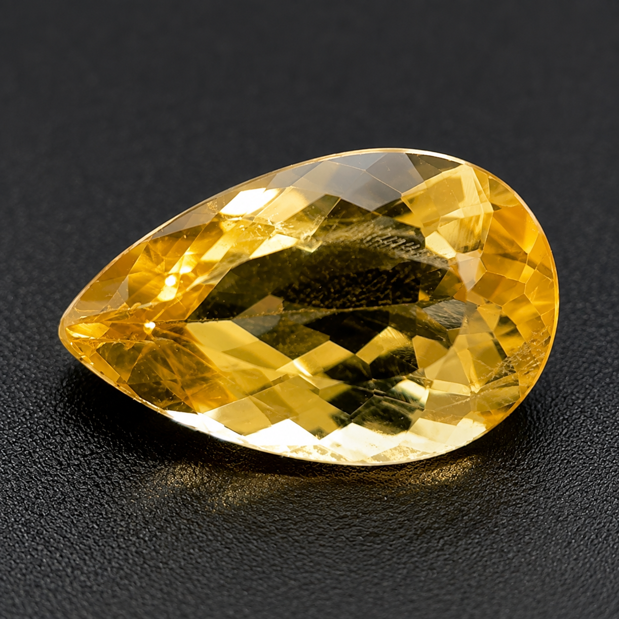 Eliodoro Naturale Goccia 1.80ct – Berillo Dorato per Alta Gioielleria
