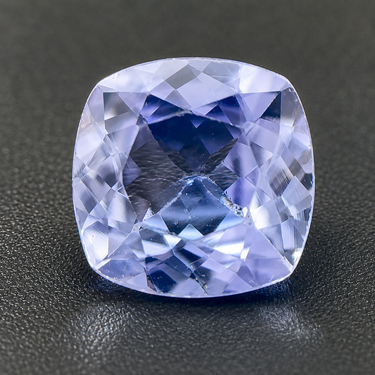 Tanzanite Naturale Unheat Cushion 0.80ct – Gemma Non Trattata per Gioielleria