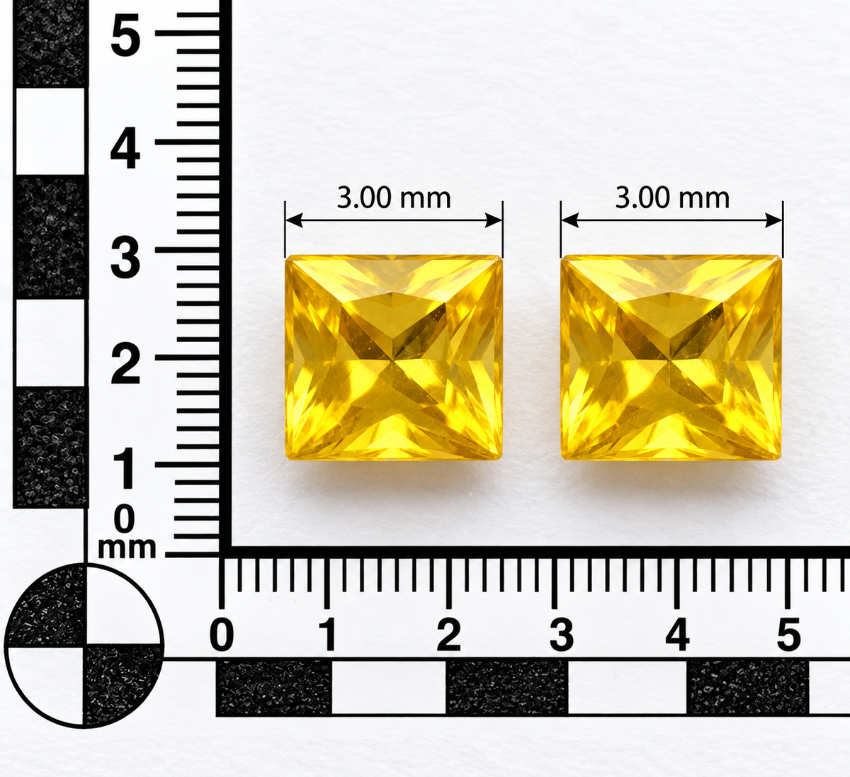 Zaffiro Giallo Naturale Carrè 0.35ct – Pietra Preziosa per Alta Gioielleria
