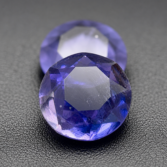 Iolite Naturale Tondi 2.70ct – Gemma Viola Pleocroica per Gioielleria