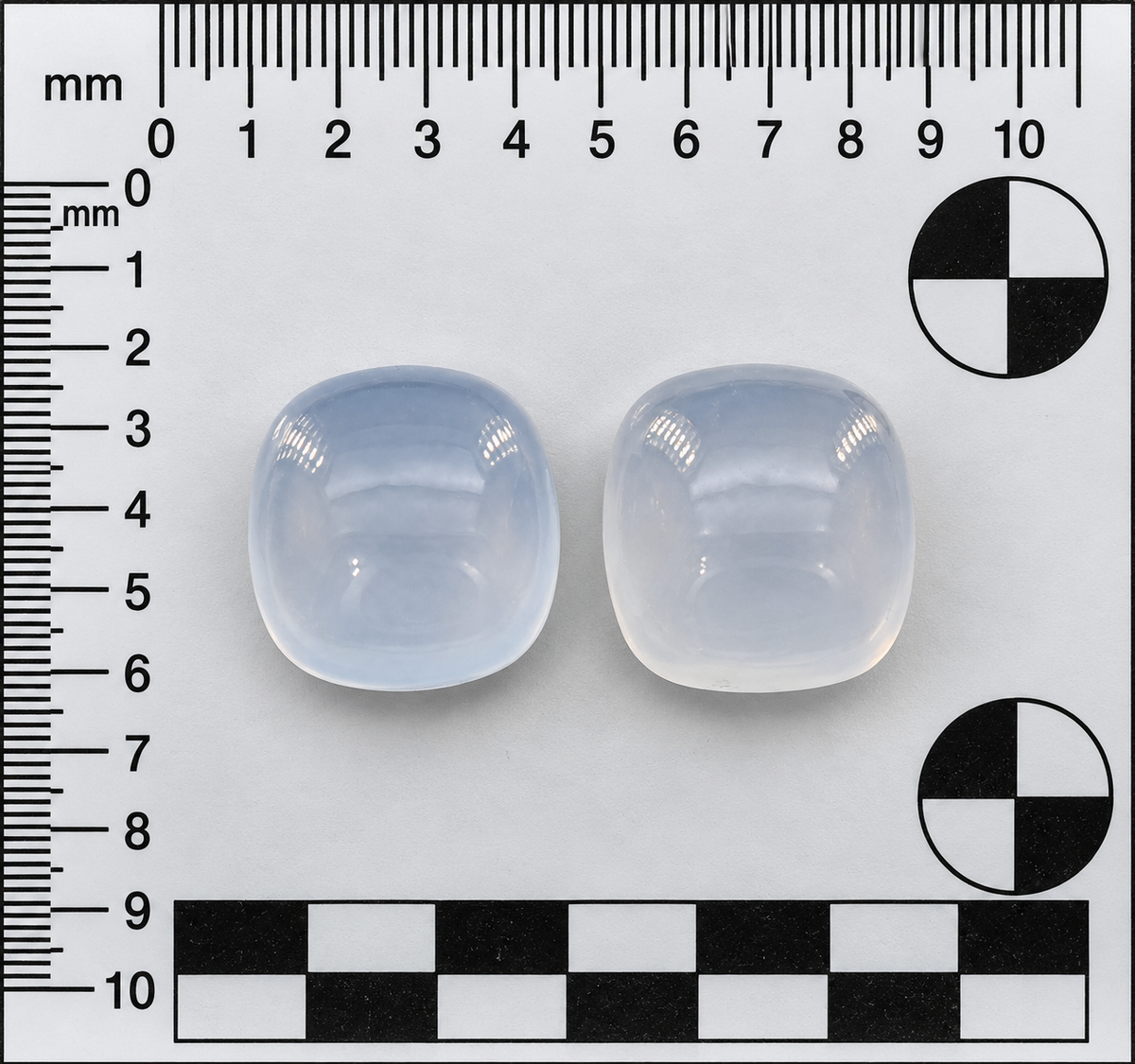 Calcedonio Naturale Cushion 5.95ct – Pietra Semipreziosa per Gioielleria
