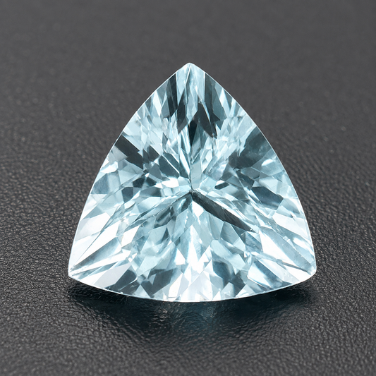 Acquamarina Naturale Trillion 1.60ct – Pietra Preziosa per Gioielleria