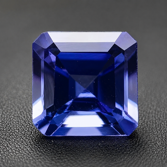 Tanzanite Naturale Ottagono 0.90ct – Gemma Rara Viola per Gioielleria
