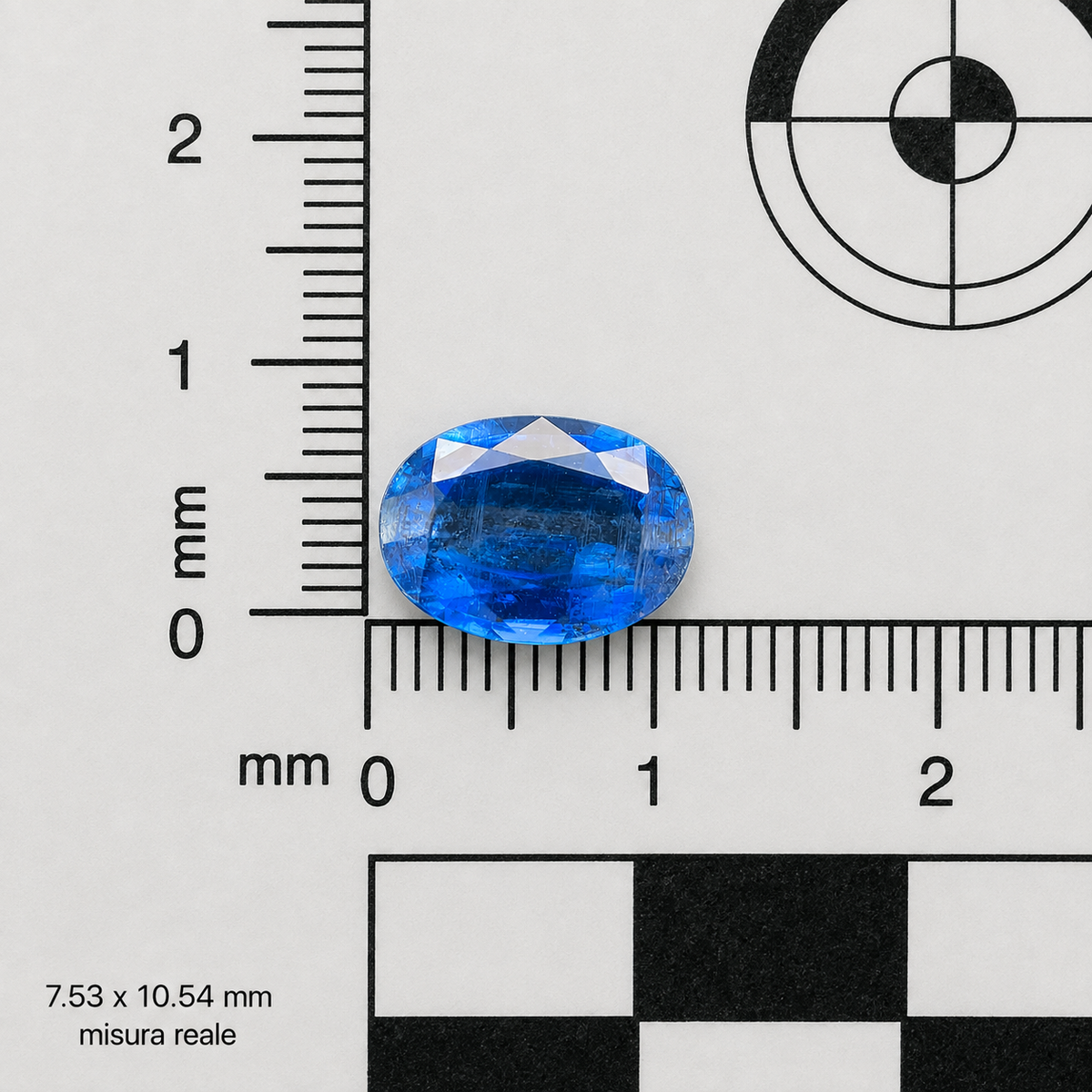 Kyanite Naturale Ovale 3.00ct – Gemma Blu per Gioielleria
