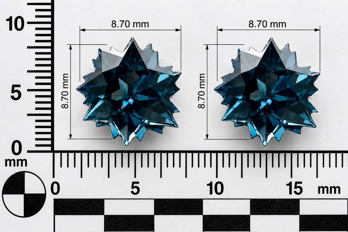 Topazio London Stars 5.60ct – Pietra Preziosa per Gioielleria