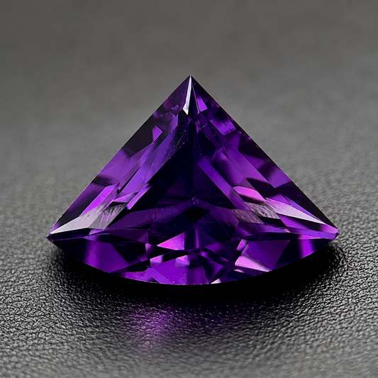 Ametista Naturale Ventaglio 0.95ct – Pietra Preziosa Viola per Gioielleria