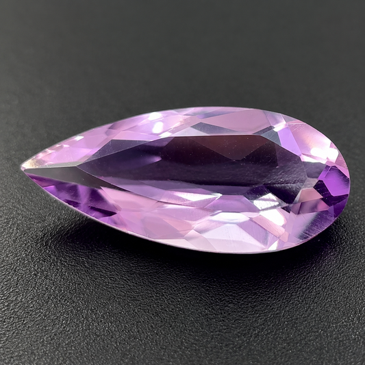 Ametista Naturale Goccia 4.20ct – Pietra Preziosa Viola per Gioielleria