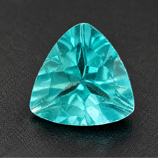 Apatite Naturale Trillion 0.45ct – Pietra Preziosa Azzurra per Gioielleria