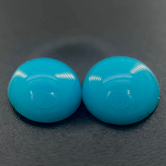 Turchese Naturale Tondi Cabochon 1.85ct – Pietra Semipreziosa per Gioielleria