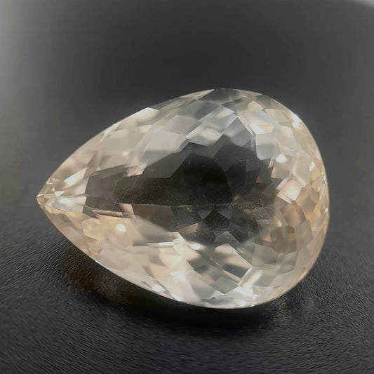 Topazio Bianco Naturale Goccia 12.20ct – Pietra Preziosa per Alta Gioielleria