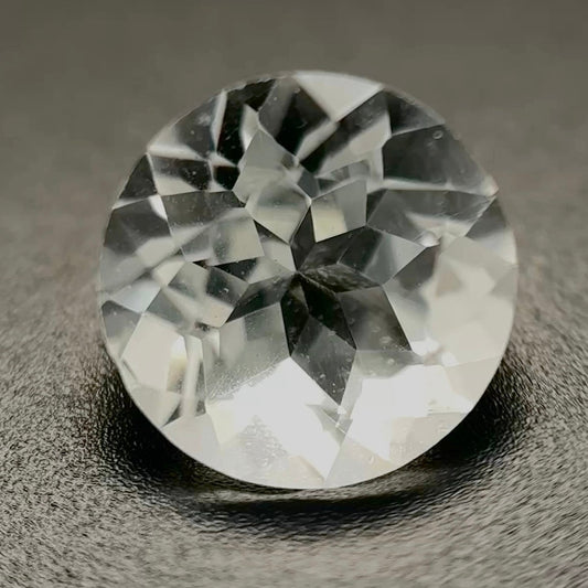 Topazio Bianco Naturale Tondo 3.50ct – Pietra Preziosa per Gioielleria