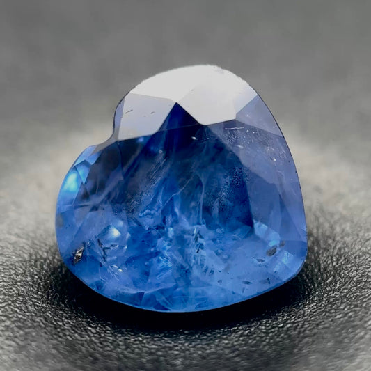 Zaffiro Blu Naturale Cuore 1.15ct – Pietra Preziosa per Alta Gioielleria