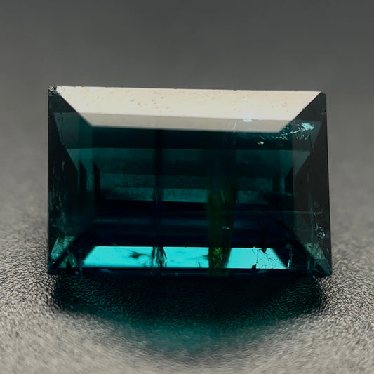 Tormalina Indicolite Baguette 3.95ct – Pietra Preziosa Rara per Gioielleria