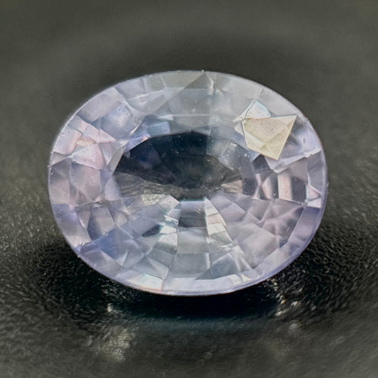 Zaffiro Lilla Naturale Ovale 0.65ct – Pietra Preziosa per Alta Gioielleria