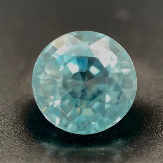 Zircone Naturale Tondo 2.50ct – Pietra Preziosa per Gioielleria