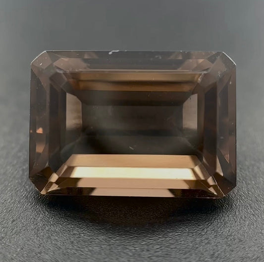 Quarzo Smoky Naturale Ottagono 7.55ct – Pietra Sempreziosa per Gioielleria
