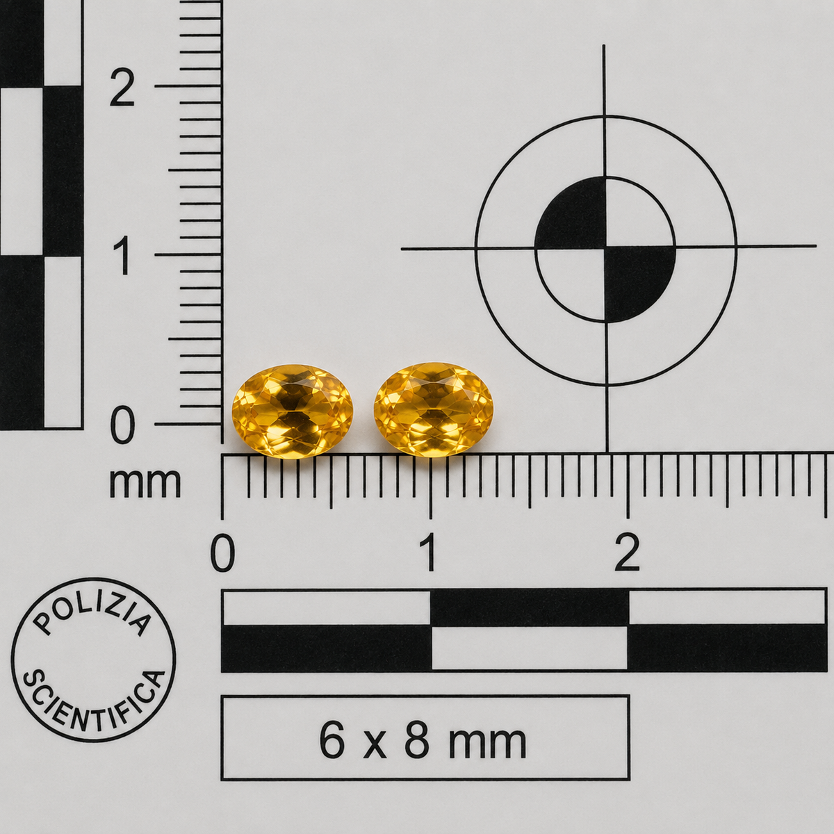 Citrino Naturale Ovali 3.40ct – Pietra Preziosa Gialla per Gioielleria
