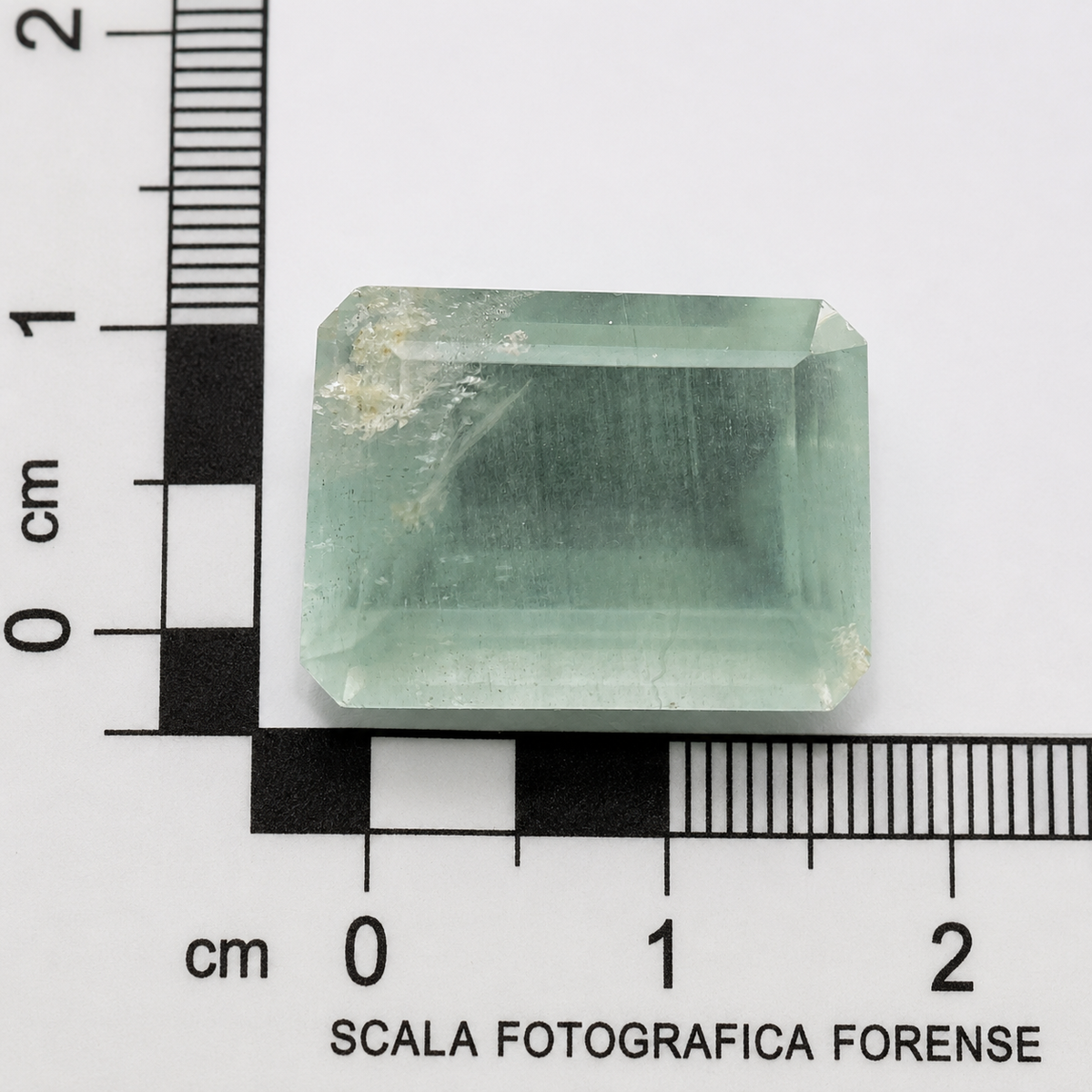 Acquamarina Milky Naturale Ottagono 10.95ct – Pietra Preziosa per Gioielleria