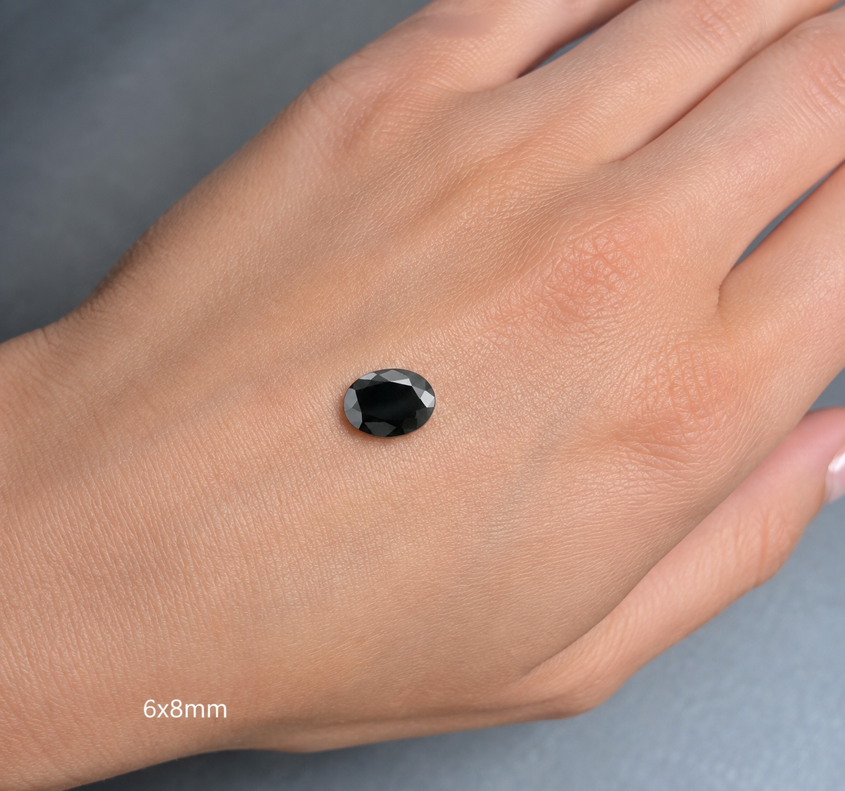 Zaffiro Nero Naturale Ovale 1.85ct – Pietra Preziosa per Alta Gioielleria