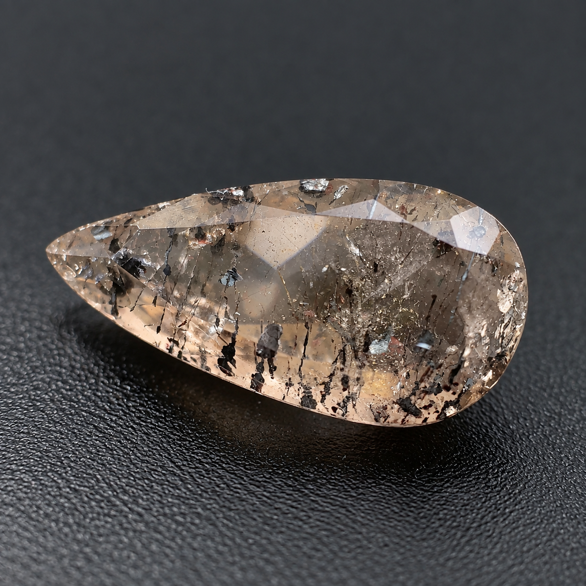 Quarzo Super Seven Naturale Goccia 5.20ct – Pietra Semipreziosa per Gioielleria