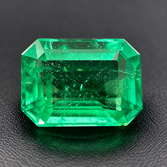 Smeraldo Naturale Ottagono 1.50ct - Pietra Preziosa per Gioielleria