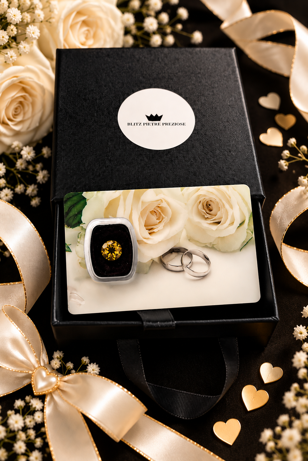 Citrino Naturale in Blister 1.35ct – Idea Regalo Matrimonio e Occasioni Speciali