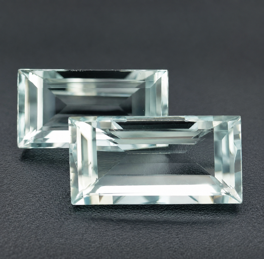 Acquamarina Naturale Baguette 5.45ct – Pietra Preziosa per Gioielleria