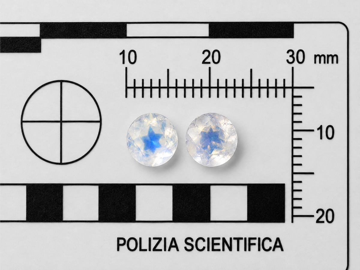 Moonstone Naturale Tondi 0.95ct – Pietra di Luna per Gioielleria