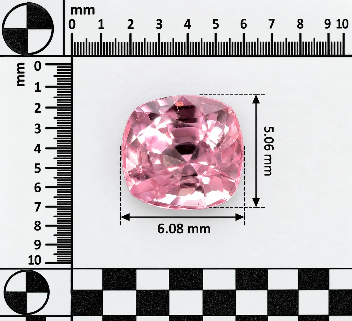 PINK SPINEL 🩷 CT 0.85