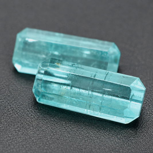 Tormalina Seafoam Ottagoni 1.70ct – Pietra Preziosa per Gioielleria