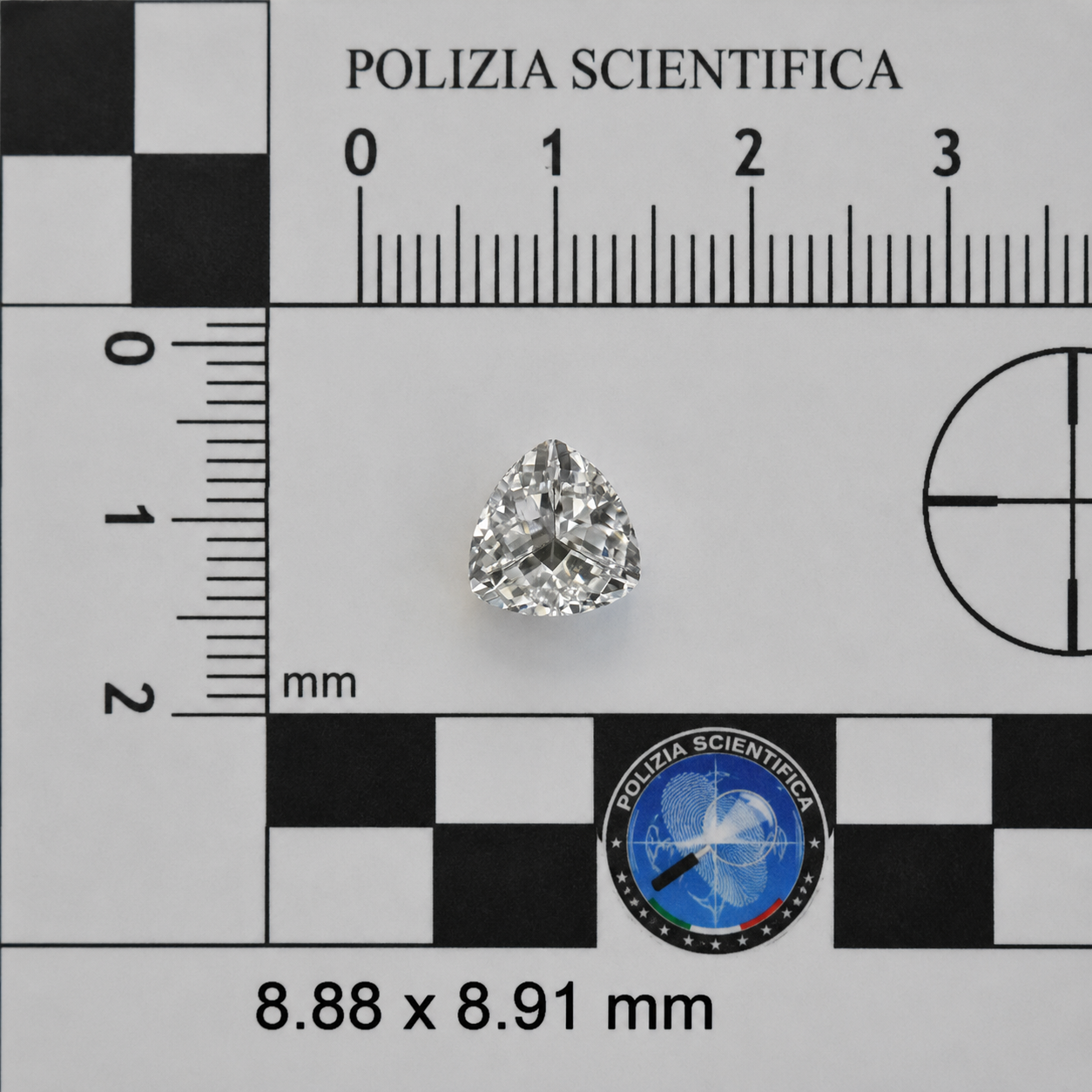 Goshenite Naturale Trillion 2.15ct – Berillo Incolore per Alta Gioielleria