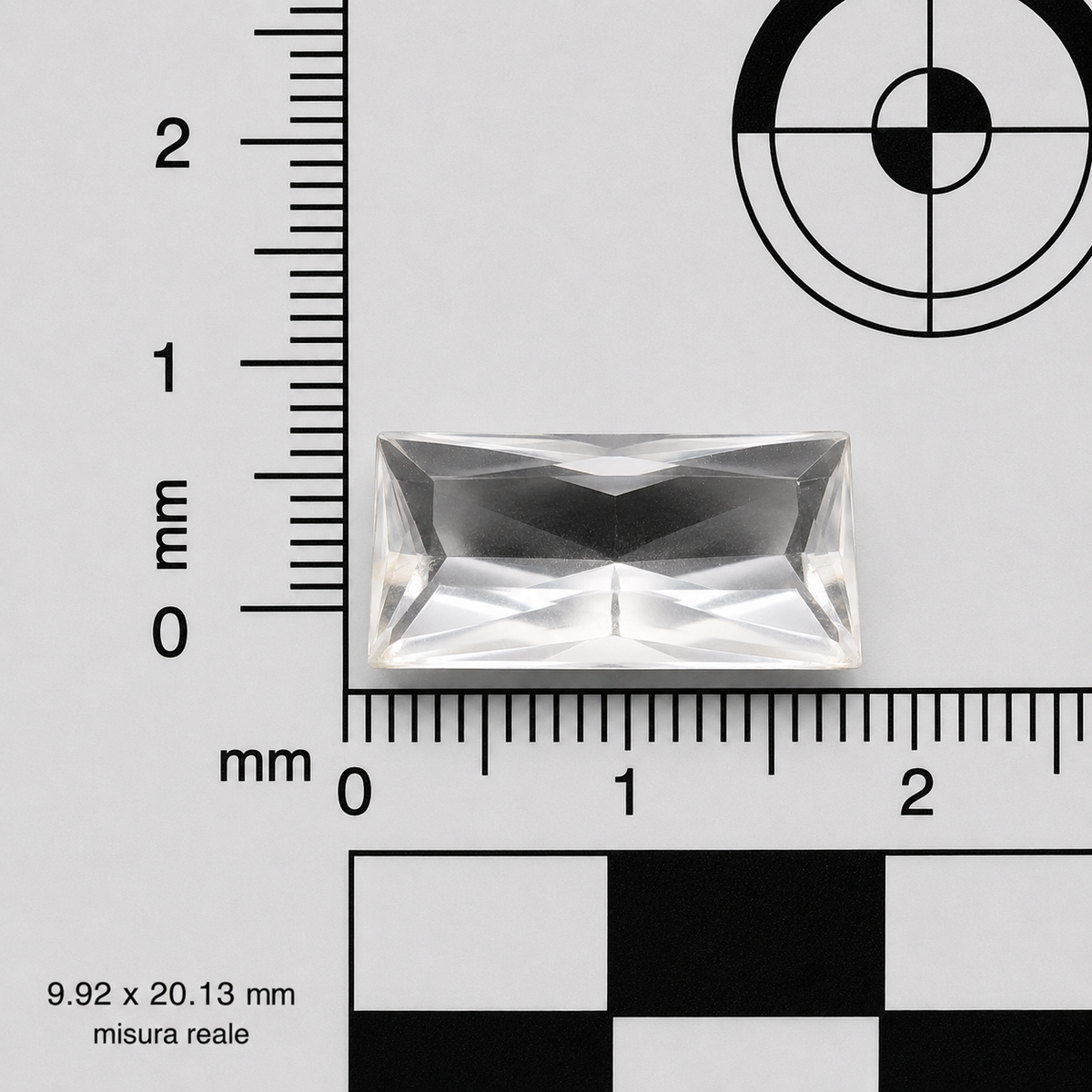 Quarzo Ialino Naturale Baguette 10.05ct – Pietra Semipreziosa per Gioielleria