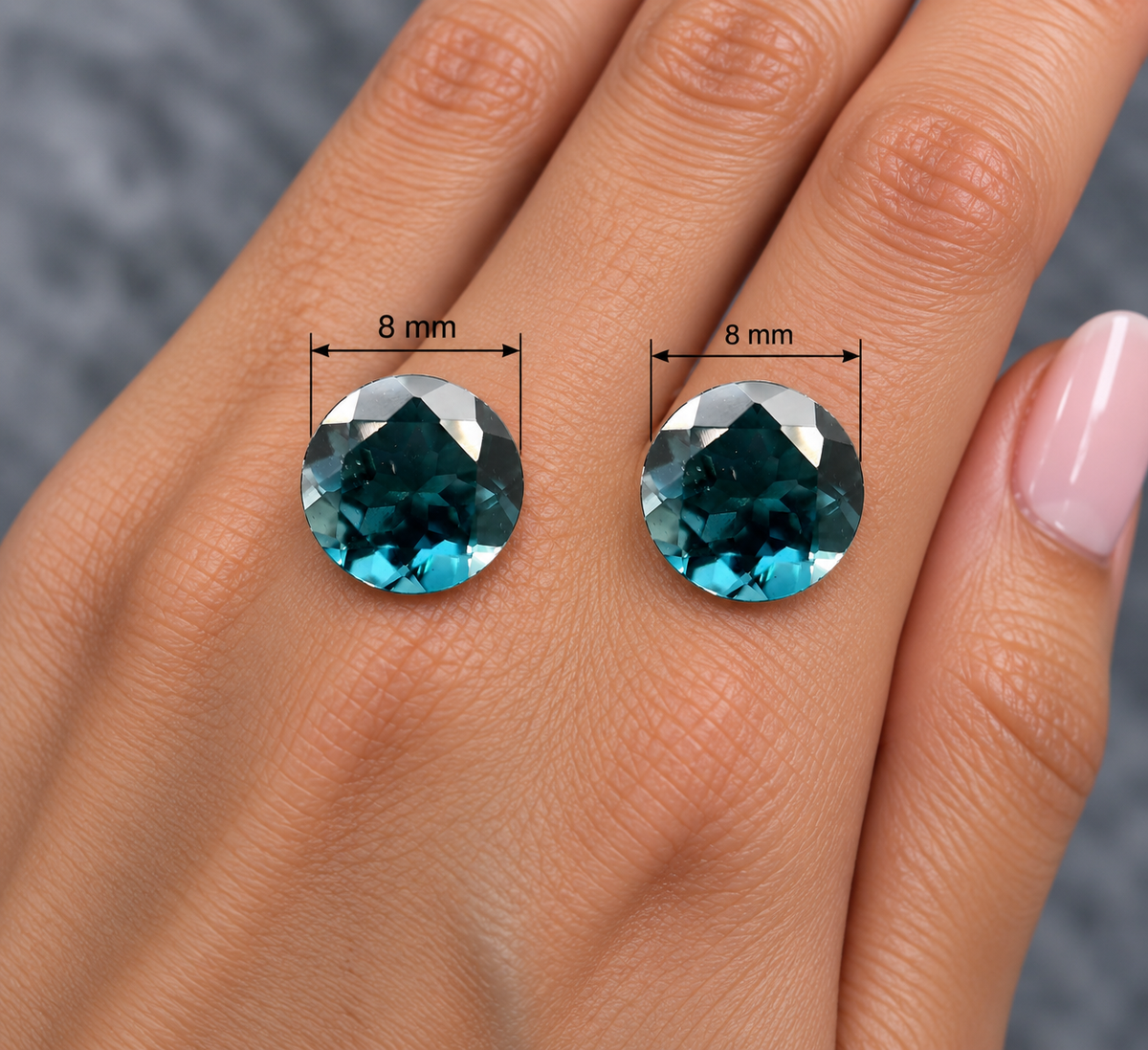 Topazio London Tondo 4.60ct – Pietra Preziosa per Gioielleria