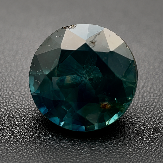 Zaffiro Australiano Naturale Tondo 0.80ct – Pietra Preziosa per Alta Gioielleria
