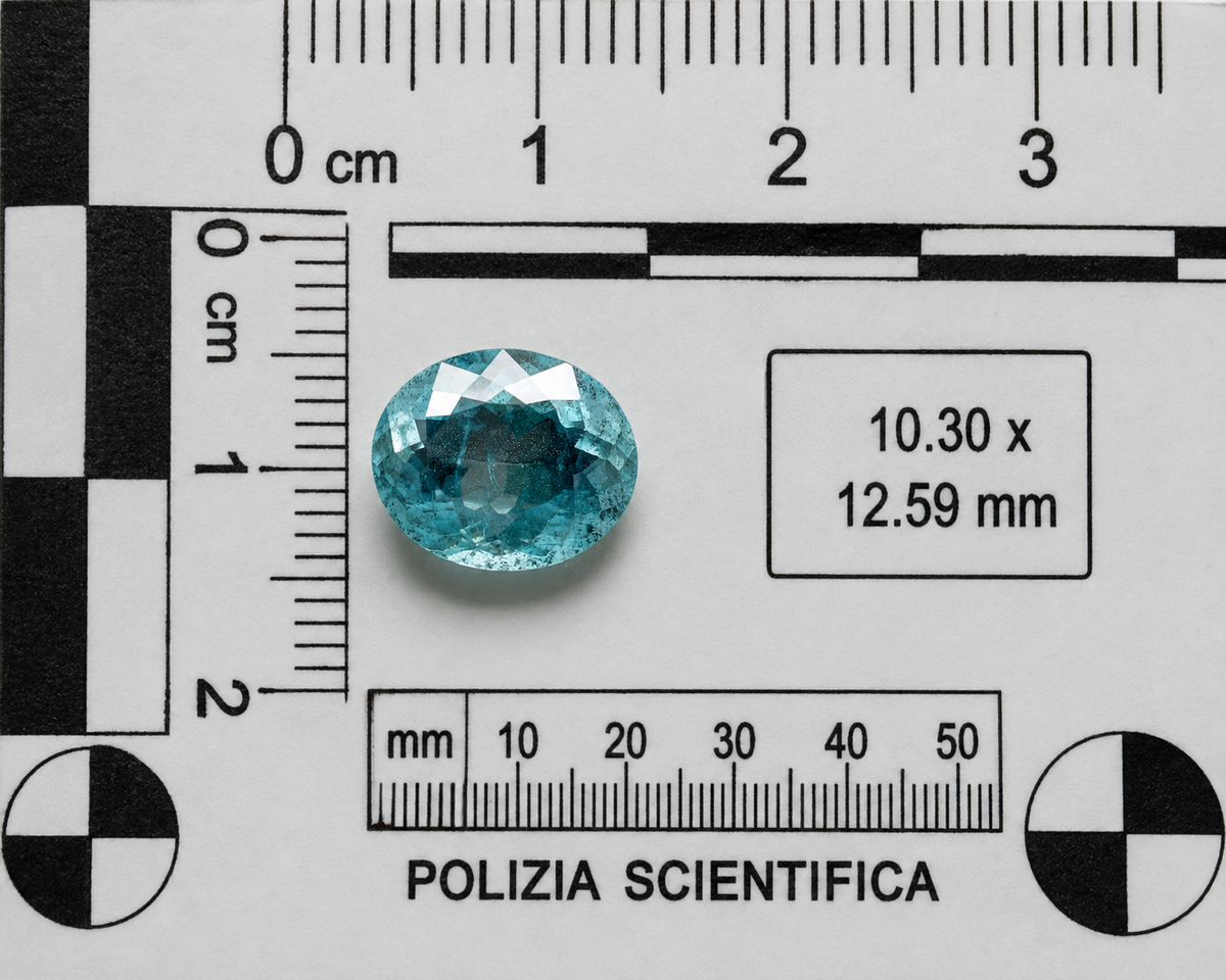 Acquamarina Naturale Ovale 5.00ct – Pietra Preziosa Alta Gioielleria
