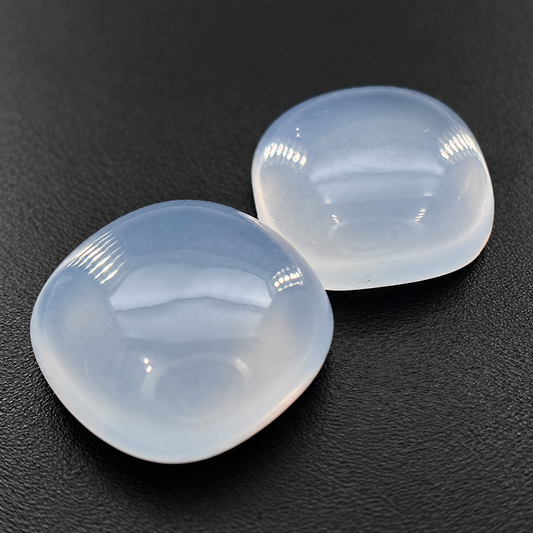 Calcedonio Naturale Cushion 5.95ct – Pietra Semipreziosa per Gioielleria