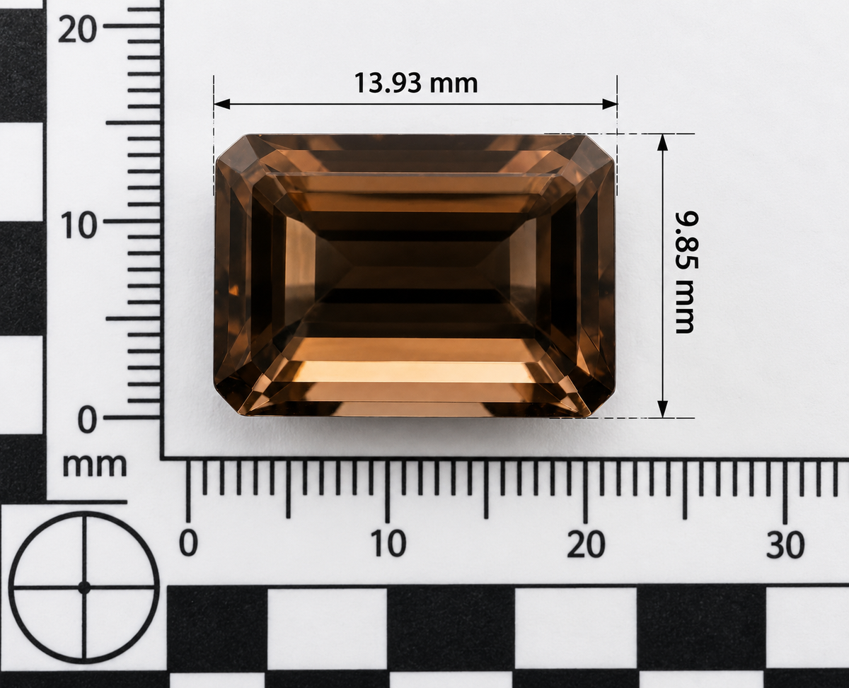 SMOKY QUARTZ 🤎 CT 7.55