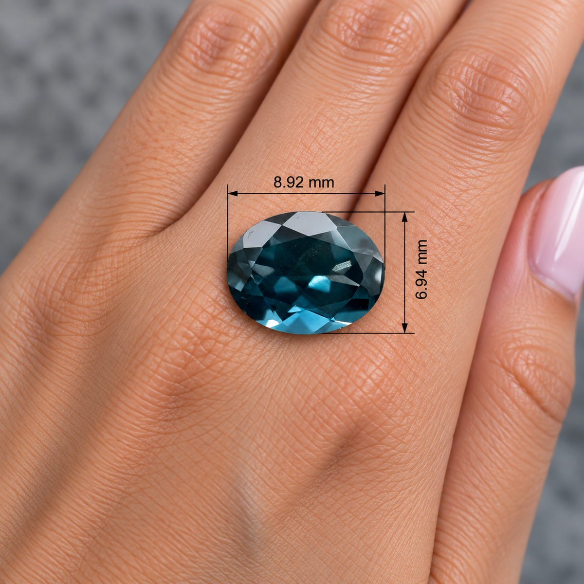 Topazio London Ovale 2.20ct – Pietra Preziosa per Gioielleria