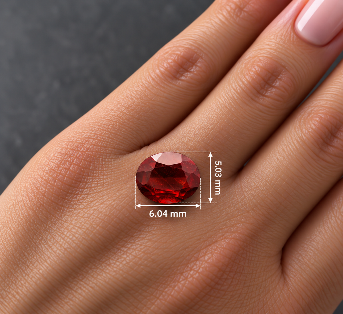 RED SPINEL ❤️ CT 0.80