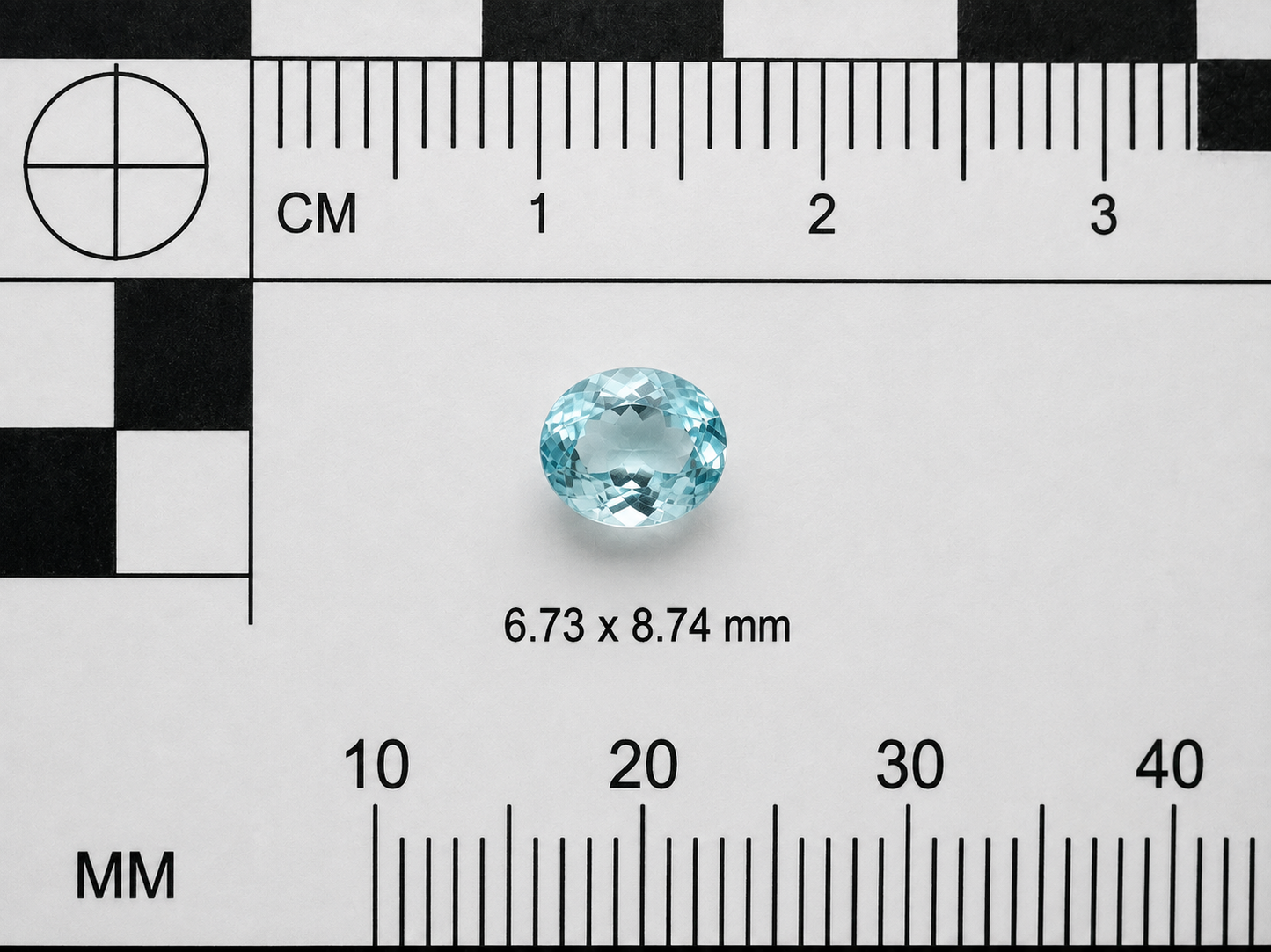 Acquamarina Naturale Ovale 1.45ct – Pietra Preziosa per Gioielleria