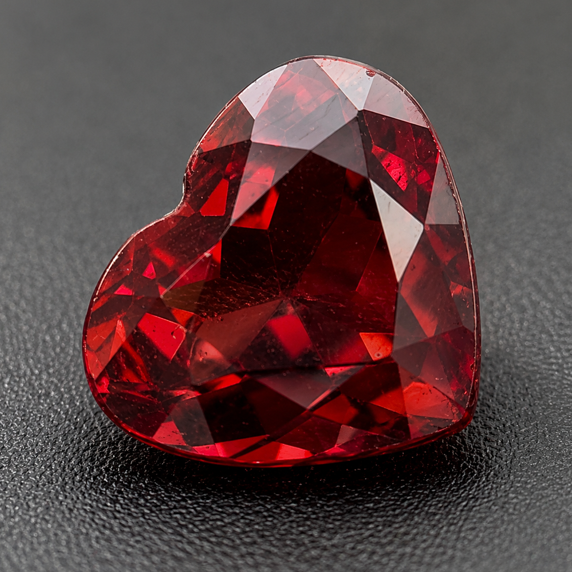 Spessartite Naturale Cuore 1.05ct – Granato Arancio per Alta Gioielleria