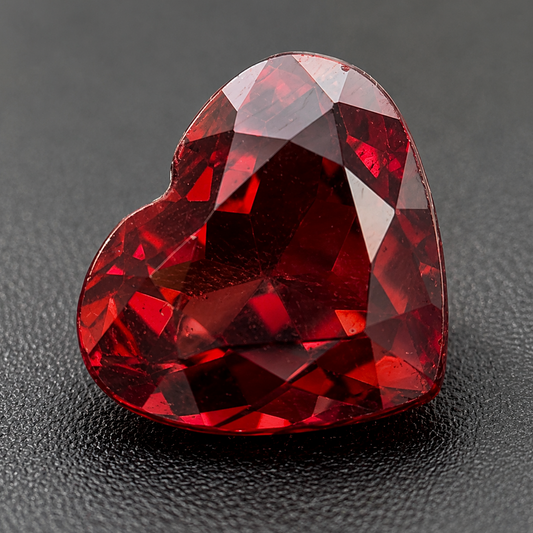 Spessartite Naturale Cuore 1.05ct – Granato Arancio per Alta Gioielleria