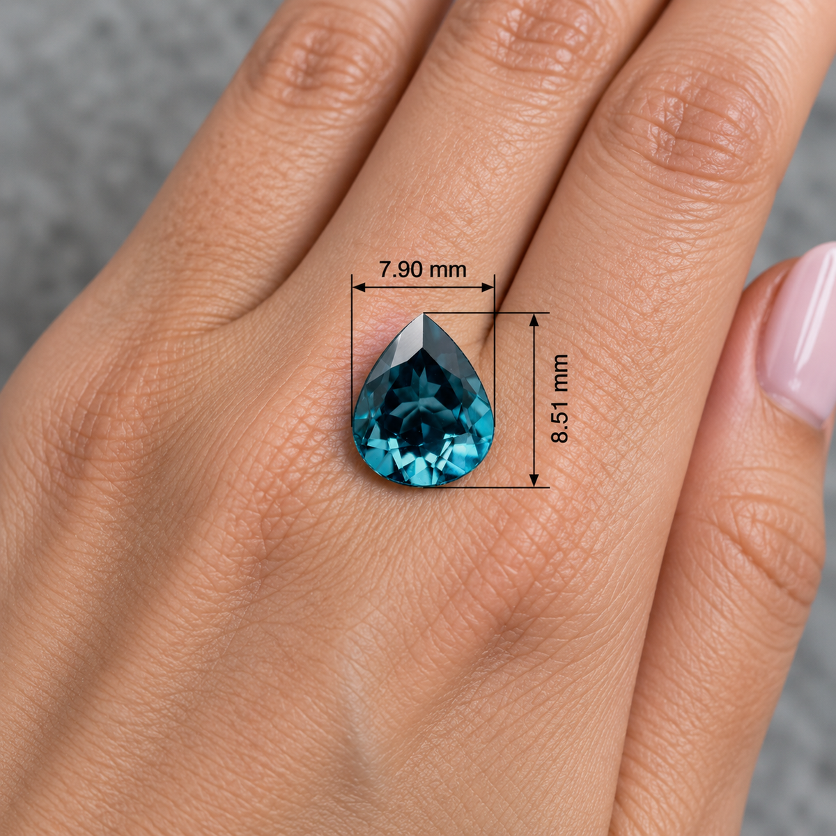 LONDON TOPAZ 💙 CT 2.60