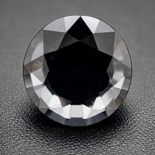 Spinello Grigio Naturale Tondo 1.75ct – Gemma Rara per Alta Gioielleria