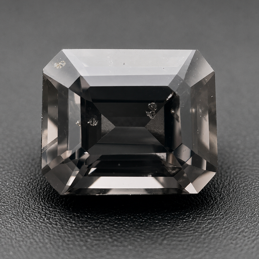 Spinello Grigio Naturale Ottagono 0.95ct – Gemma Rara per Alta Gioielleria