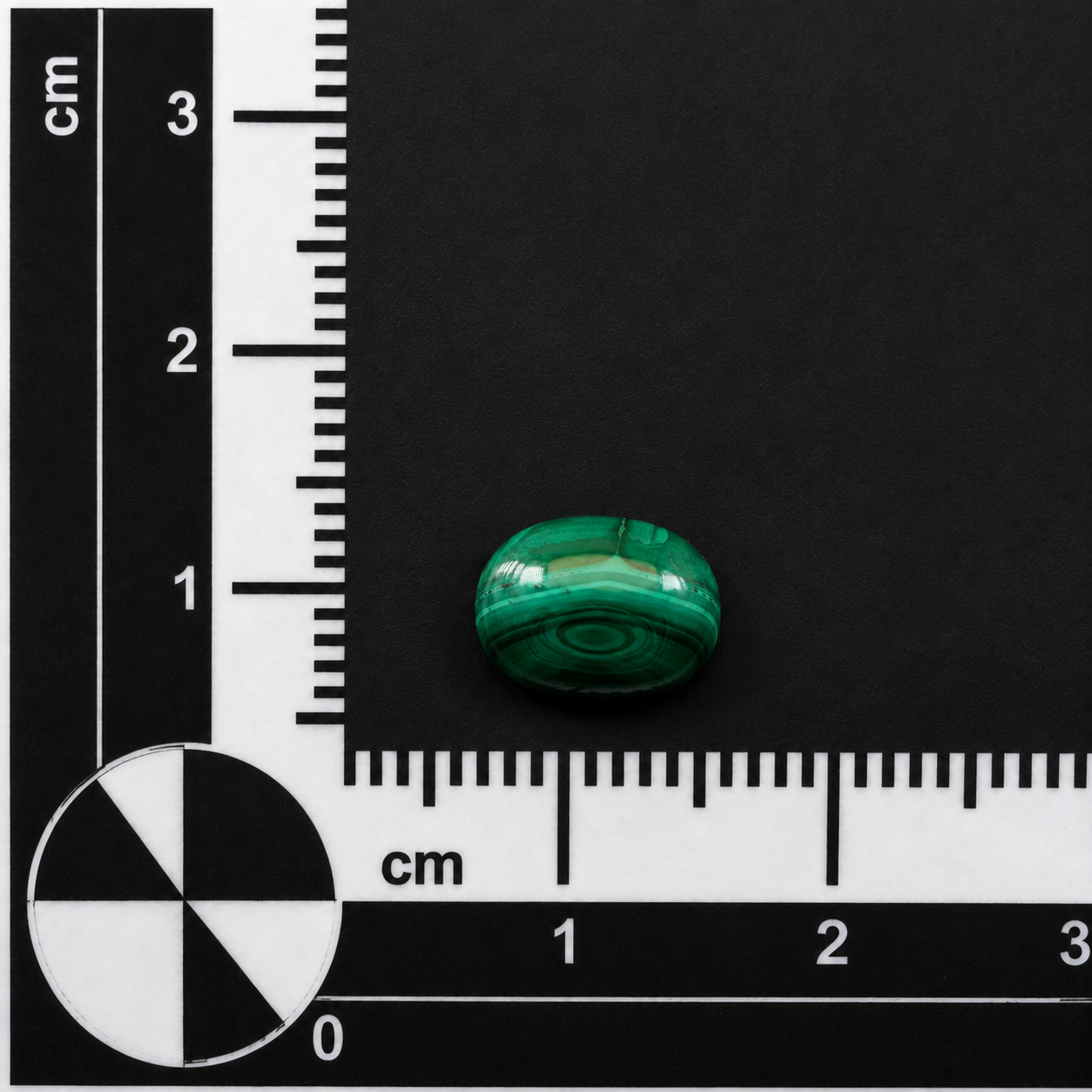 Malachite Naturale Ovale Cabochon 6.60ct – Pietra Semipreziosa Verde per Gioielleria