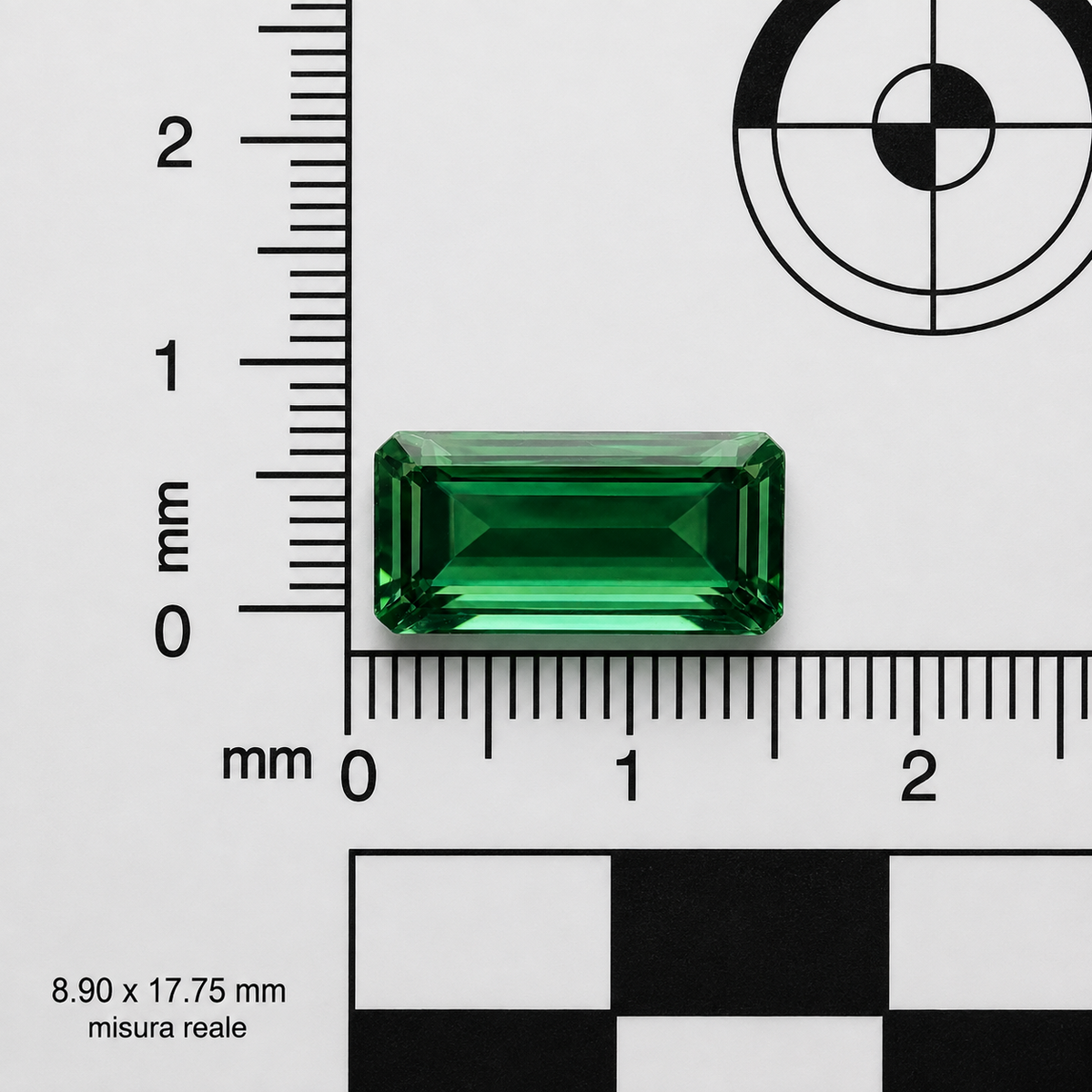 Quarzo Verde Naturale Ottagono 10.15ct – Pietra Semipreziosa per Gioielleria