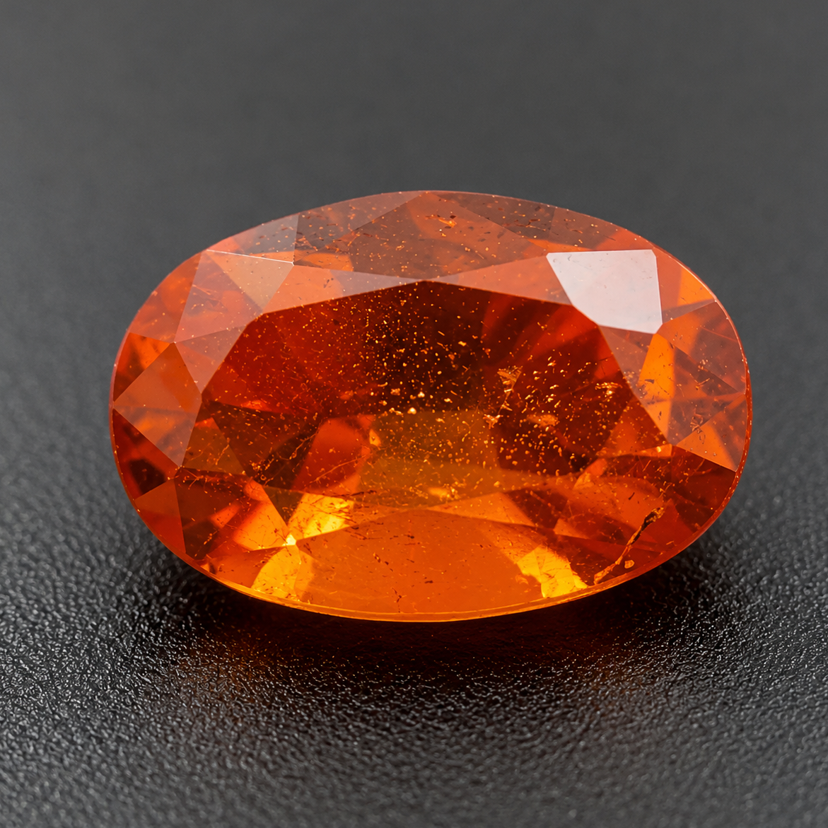 Spessartite Naturale Ovale 1.65ct – Granato Arancio per Alta Gioielleria
